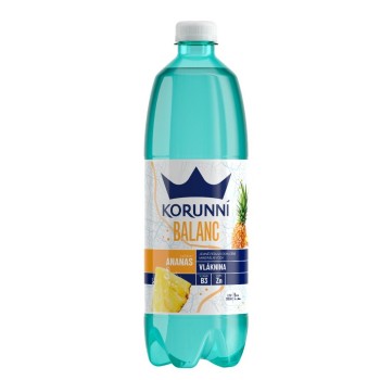 KORUNNI JEMNE PERLIVA BALANCE VLAKNINA ANANAS  6X0.75L
