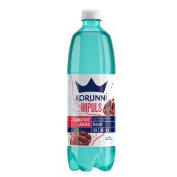 KORUNNI JEMNE PERLIVA IMPULS ZELEZO- GRANATOVE JABLKO  6X0.75L