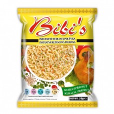 BIBI'S NOODLES CHICKEN 10X60G