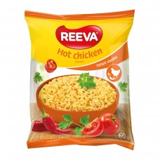REEVA INSTANT NOODLES HOT CHICKEN 24x60G