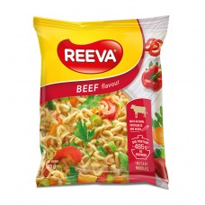 REEVA INSTANT NOODLES BEEF 24x60G