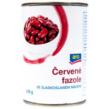 ARO FAZOLE CERVENE 6X400G CANS