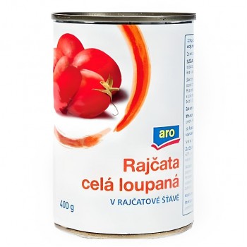 ARO PEELED TOMATOES 6X400G