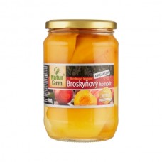 NATUR FARM KOMPOT BROSKEV 12X720G