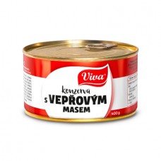 VIVA KONZERVA S VEPROVYM MASEM 8X400G