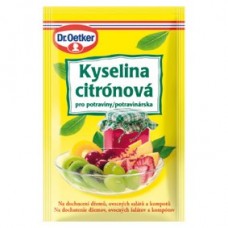 DR OETKER  KYSELINA CITRONOVA 25X20G