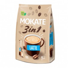 MOKATE  3V1 LATTE 10X(10X15G)