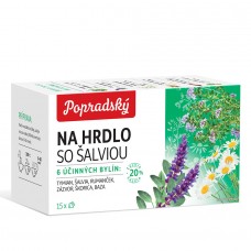 POPRADSKY CAJ SALVIA - TYMIAN (NA HRDLO SO SALVIOU) 10X22.5G