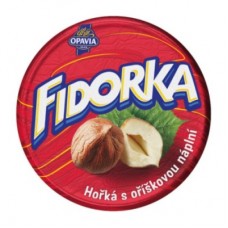 FIDORKA DARK CHOCO WITH NUTS 30X30G
