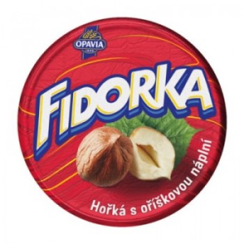 FIDORKA DARK CHOCO WITH NUTS 30X30G