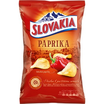 SLOVAKIA CHIPS PAPRIKA 15X70G