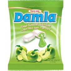 DAMLA OVOCNE KARAMELY JABLKOVE 6X90G