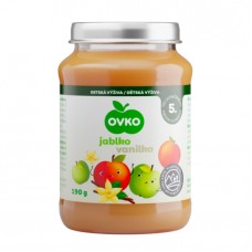 OVKO DETSKA VYZIVA JABLKO A VANILKA 6X190G