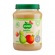 OVKO DETSKA VYZIVA HRUSKOVA S JABLKAMI 6X190G