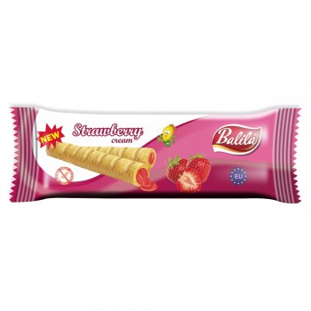 BALILA TRUBICKY KUKURICNE JAHODOVE 48X18G