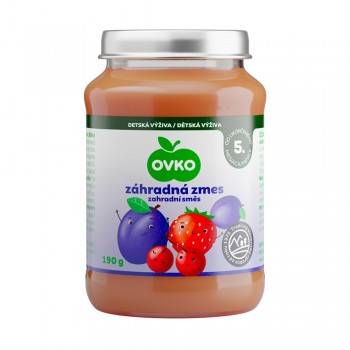 OVKO DETSKA VYZIVA ZAHRADNA ZMES 6X190G