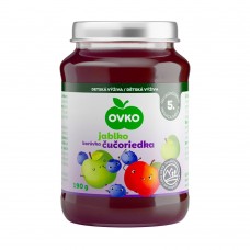 OVKO DETSKA VYZIVA  JABLKO-CUCORIEDKA 6X190G