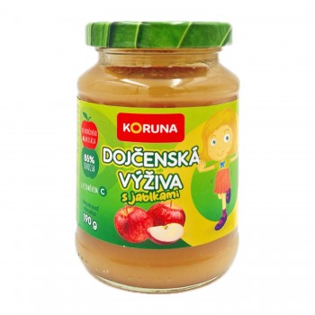 KORUNA DETSKA VYZIVA  JABLKOVA 10X190G. FRESH DETSKA VYZIVA REPLACEMENT.