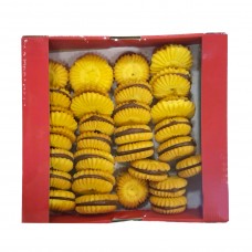 VANILLA COOKIES WITH NUT CREAM FILLING 1KG