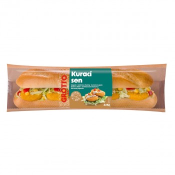 GROTTO BAGETA KURACI SEN 225G ( SHELF LIFE  2-3 DAYS)