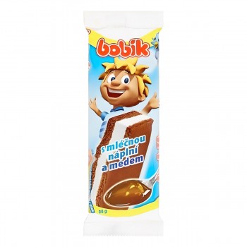 BOBIK DEZERT MLEKO+MED 24X28G