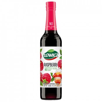 LOWICZ SYROP MALINA (RASPBERRY)  6X400ML