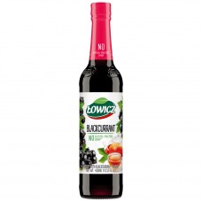 LOWICZ SYROP CZARNA PORZECZKA (BLACKCURRANT) 6X400ML