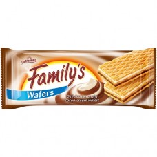 FAMILY WAFERS CRUNCHY COCOA CREAM 6X180G