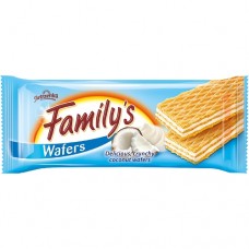 FAMILY WAFERS CRUNCHY COCONUT 6X180G