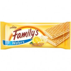 FAMILY WAFERS CRUNCHY LEMON 6X180G