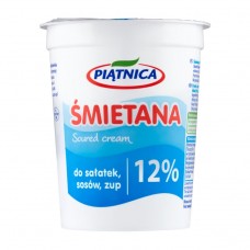 PIATNICA SMIETANA 12% 12X400G 