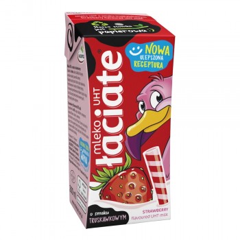 MLEKPOL MLEKO LACIATE1.5% TRUSKAWKOWE 12X200G