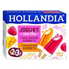 HOLLANDIA ZMRZKA MANGO(2) -MALINA(3) 5X50ML