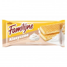 WAFLE FAMILYS SMIETANOVE 180G