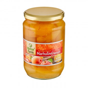 NATUR FARM KOMPOT MARHULA 12X720