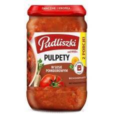PUDLISZKI PULPETY W SOSIE POMIDOROWYM 8X590G