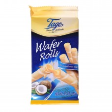 TAGO RURKA WAFLOWA Z KREMEM KOKOSOWYM 6X150G